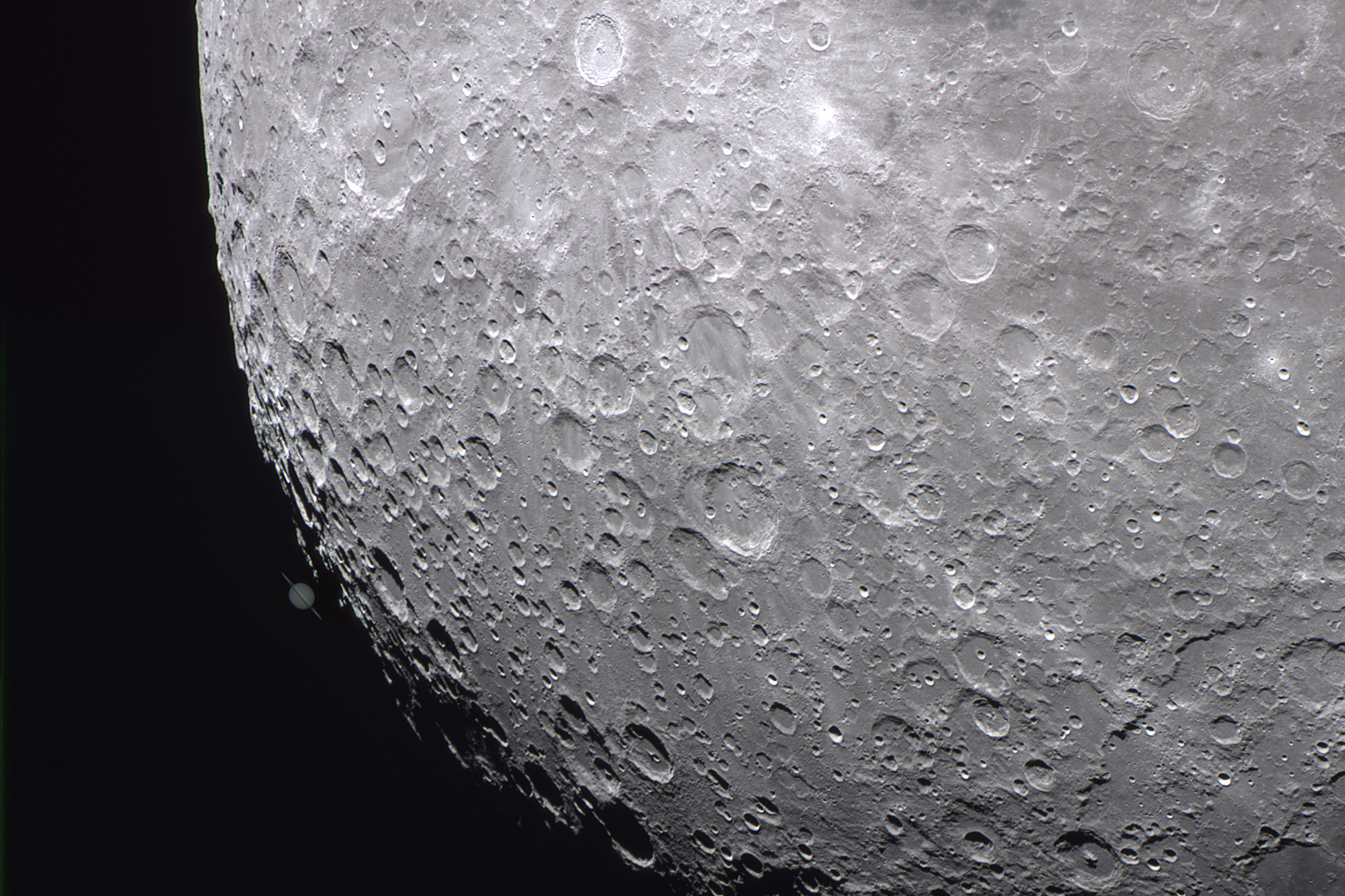 WC 002- 月掩土星 Occultation of the planet Saturn by the Moon 24 July 2024