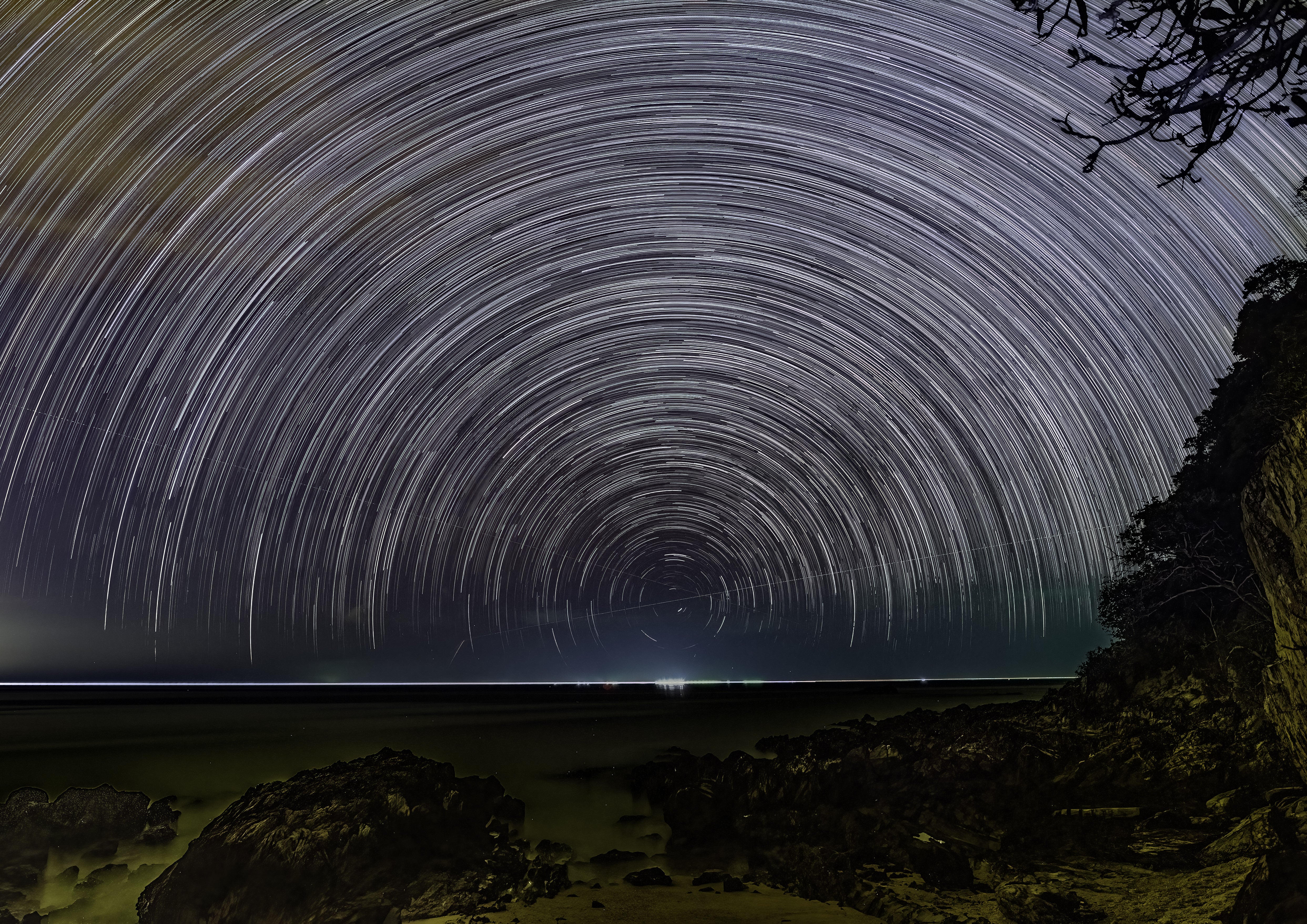 STAR 123 - Equator Polaris Star Trail